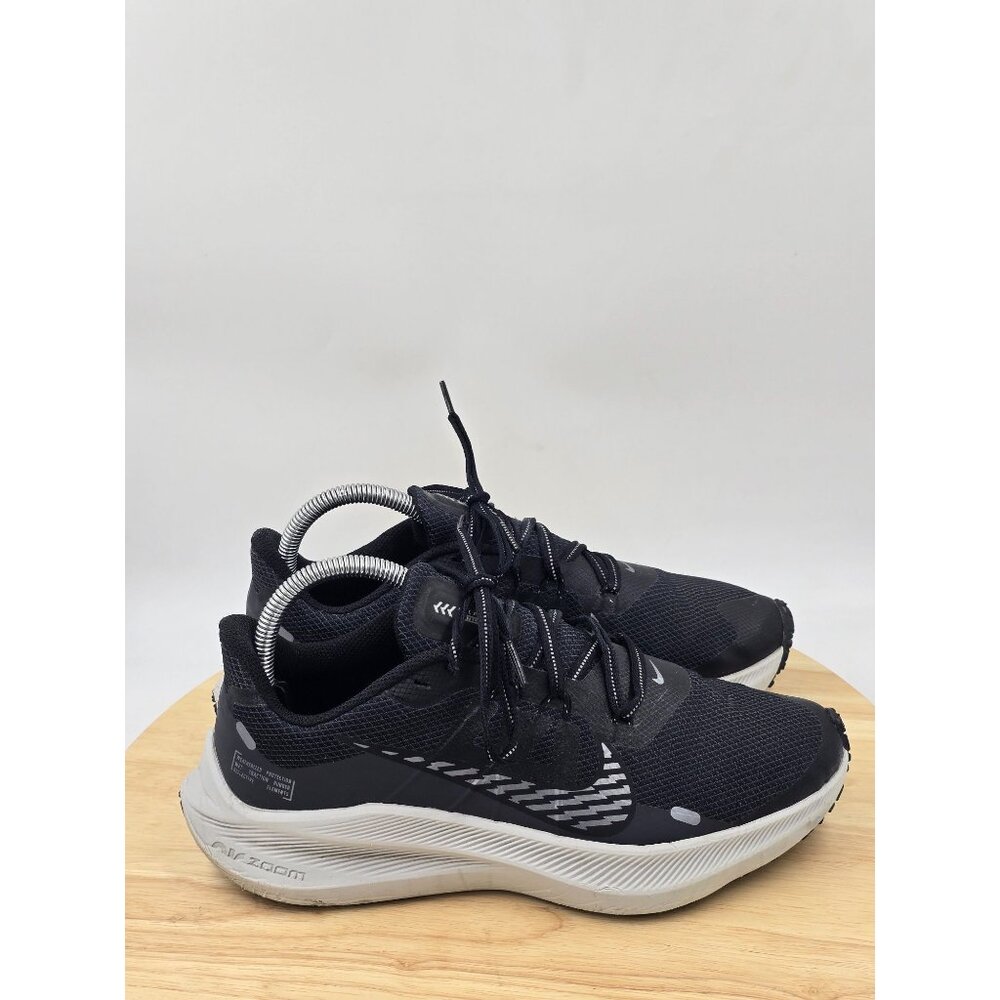 NIKE WOMENS WINFLO 7 SHIELD RUNNING SHOES #CU3868 001Sz 8.5